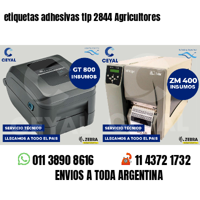 etiquetas adhesivas tlp 2844 Agricultores