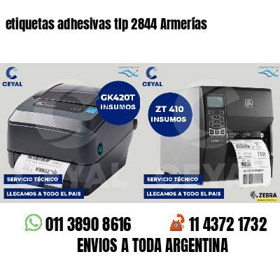 etiquetas adhesivas tlp 2844 Armerías