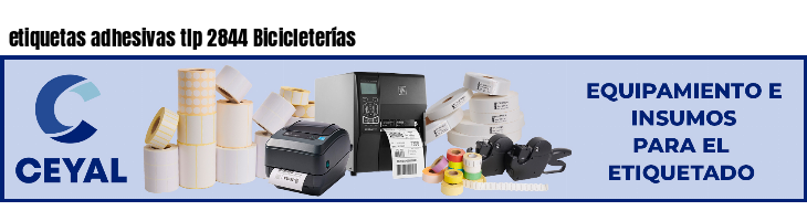 etiquetas adhesivas tlp 2844 Bicicleterías