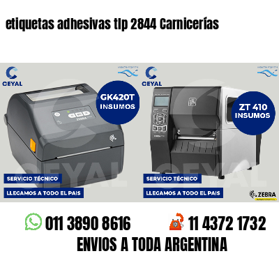etiquetas adhesivas tlp 2844 Carnicerías