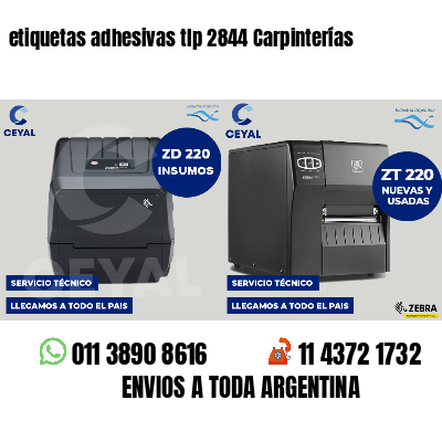 etiquetas adhesivas tlp 2844 Carpinterías