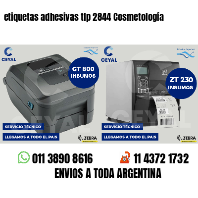 etiquetas adhesivas tlp 2844 Cosmetología