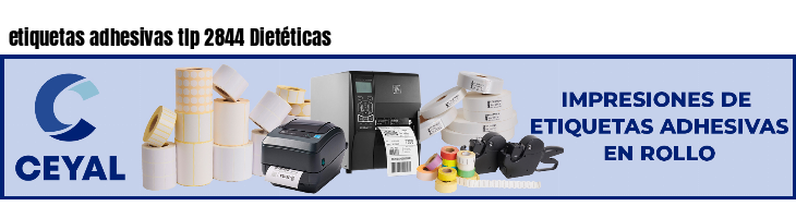 etiquetas adhesivas tlp 2844 Dietéticas