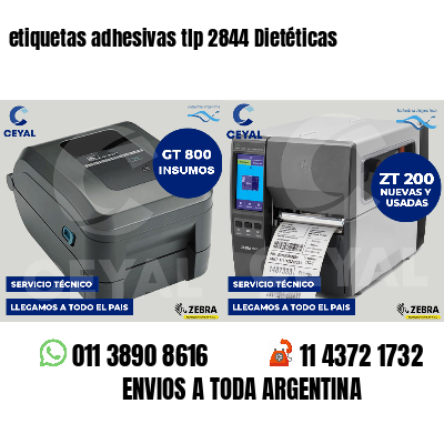 etiquetas adhesivas tlp 2844 Dietéticas