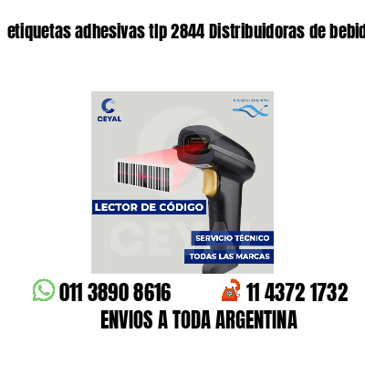 etiquetas adhesivas tlp 2844 Distribuidoras de bebidas
