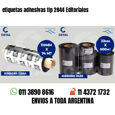 etiquetas adhesivas tlp 2844 Editoriales
