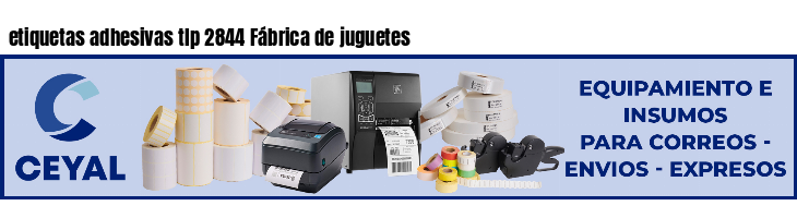 etiquetas adhesivas tlp 2844 Fábrica de juguetes