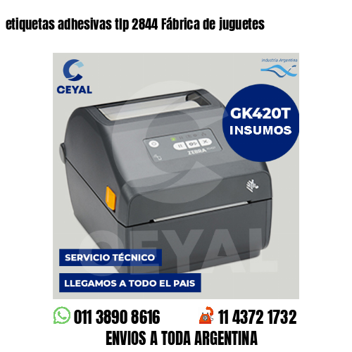 etiquetas adhesivas tlp 2844 Fábrica de juguetes