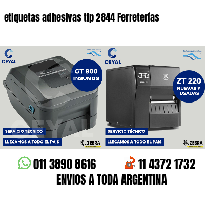 etiquetas adhesivas tlp 2844 Ferreterías