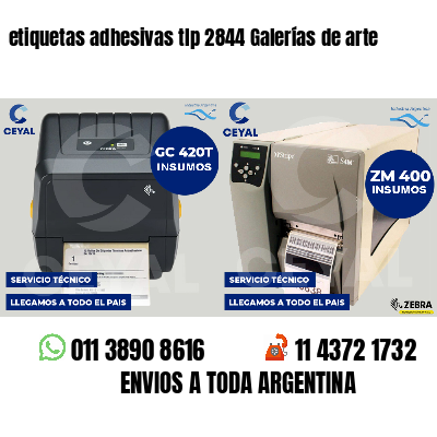 etiquetas adhesivas tlp 2844 Galerías de arte