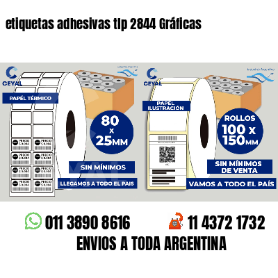 etiquetas adhesivas tlp 2844 Gráficas