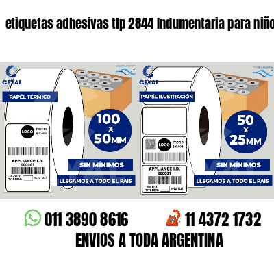 etiquetas adhesivas tlp 2844 Indumentaria para niños