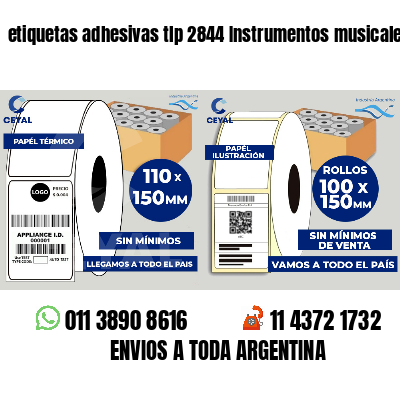 etiquetas adhesivas tlp 2844 Instrumentos musicales