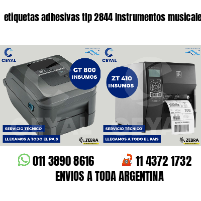 etiquetas adhesivas tlp 2844 Instrumentos musicales
