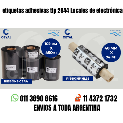 etiquetas adhesivas tlp 2844 Locales de electrónica