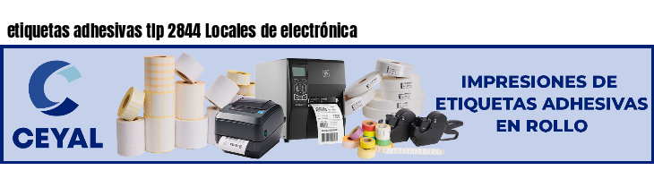 etiquetas adhesivas tlp 2844 Locales de electrónica
