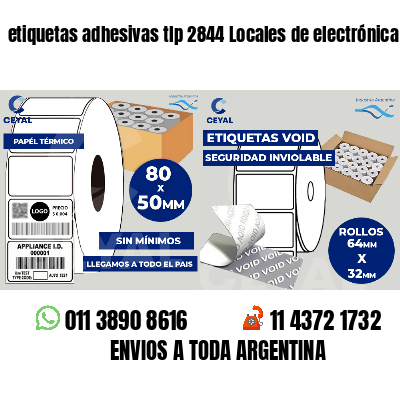 etiquetas adhesivas tlp 2844 Locales de electrónica