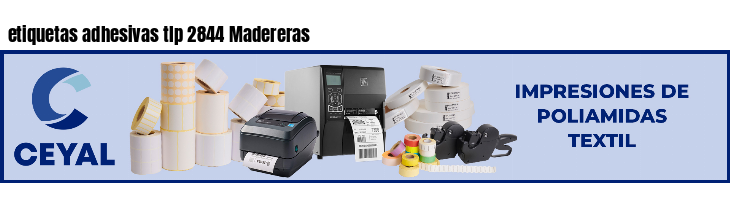 etiquetas adhesivas tlp 2844 Madereras