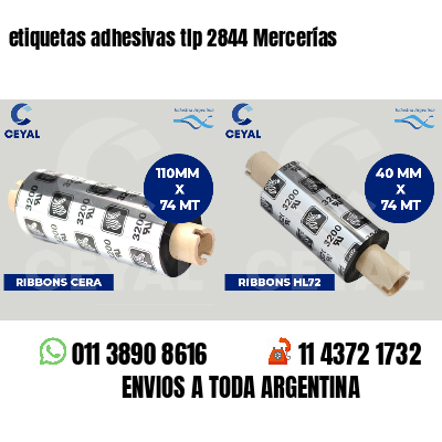 etiquetas adhesivas tlp 2844 Mercerías