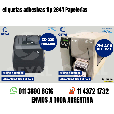 etiquetas adhesivas tlp 2844 Papelerías