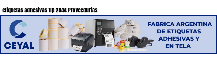 etiquetas adhesivas tlp 2844 Proveedurías
