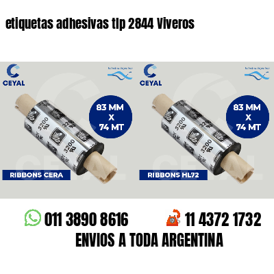 etiquetas adhesivas tlp 2844 Viveros