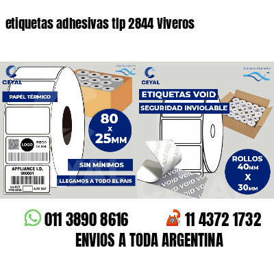 etiquetas adhesivas tlp 2844 Viveros