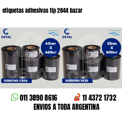 etiquetas adhesivas tlp 2844 bazar