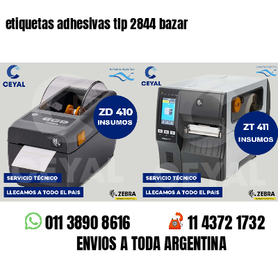 etiquetas adhesivas tlp 2844 bazar