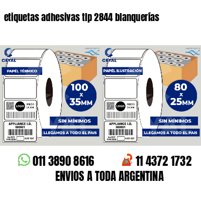 etiquetas adhesivas tlp 2844 blanquerías