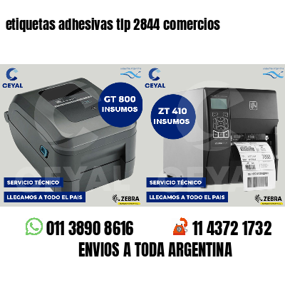 etiquetas adhesivas tlp 2844 comercios