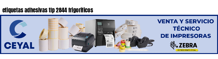 etiquetas adhesivas tlp 2844 frigorificos