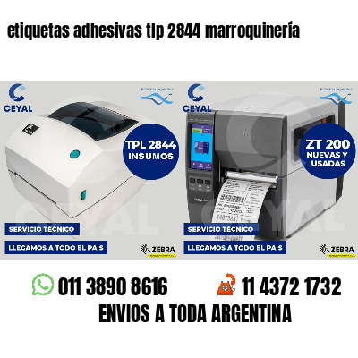 etiquetas adhesivas tlp 2844 marroquinería