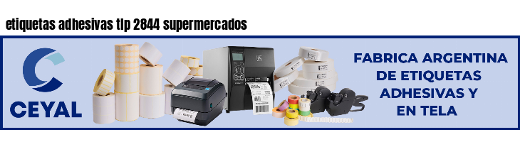etiquetas adhesivas tlp 2844 supermercados