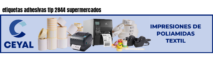 etiquetas adhesivas tlp 2844 supermercados