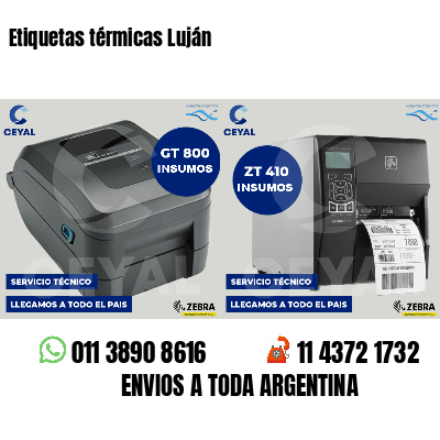 Etiquetas térmicas Luján
