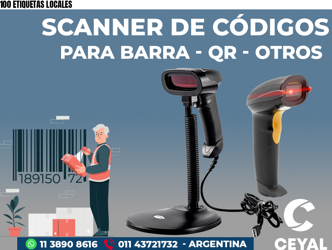 100 ETIQUETAS LOCALES