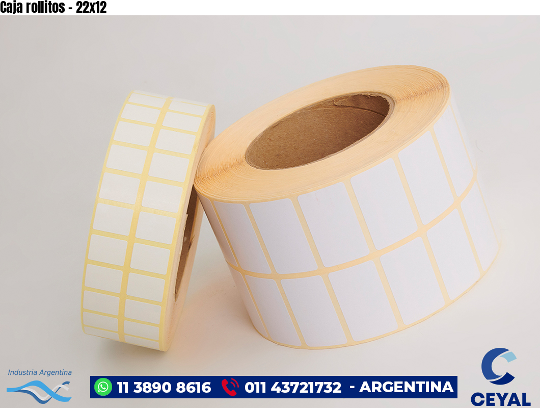 Caja rollitos - 22x12