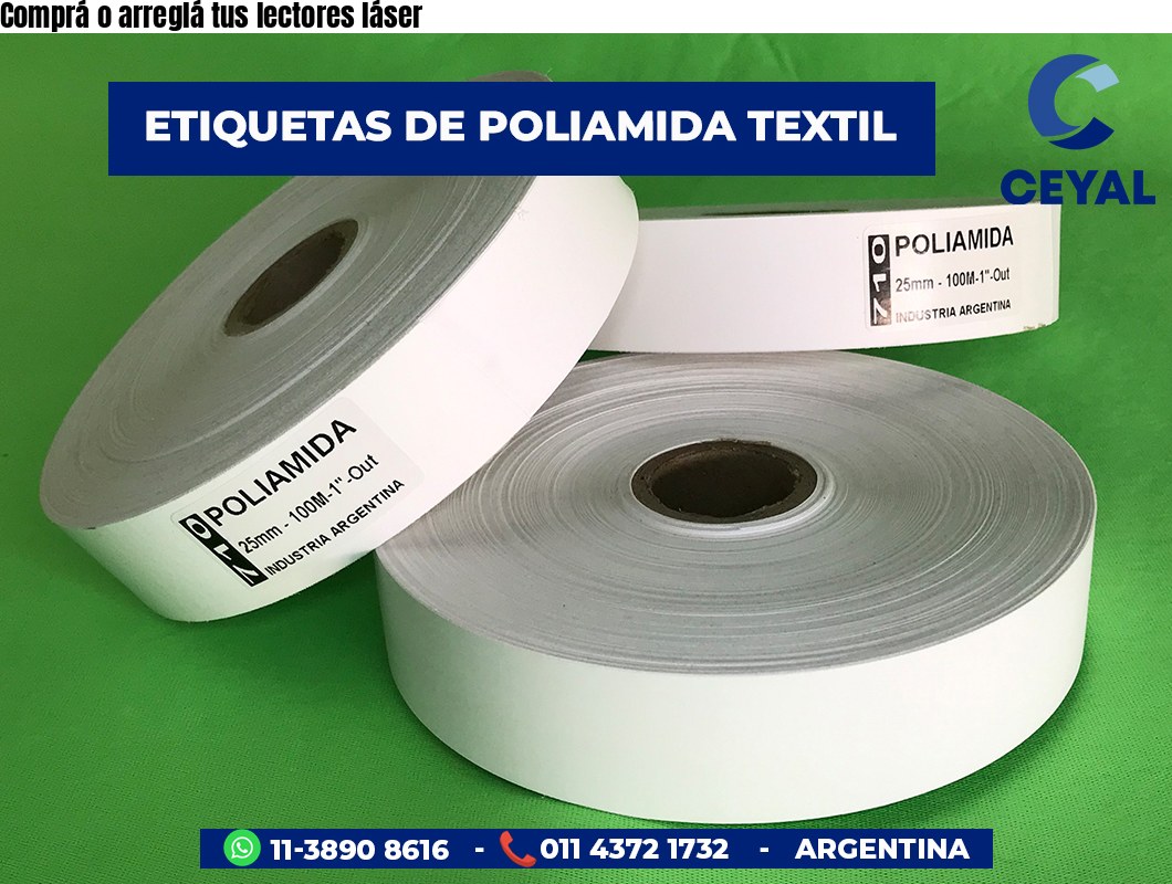 Comprá o arreglá tus lectores láser