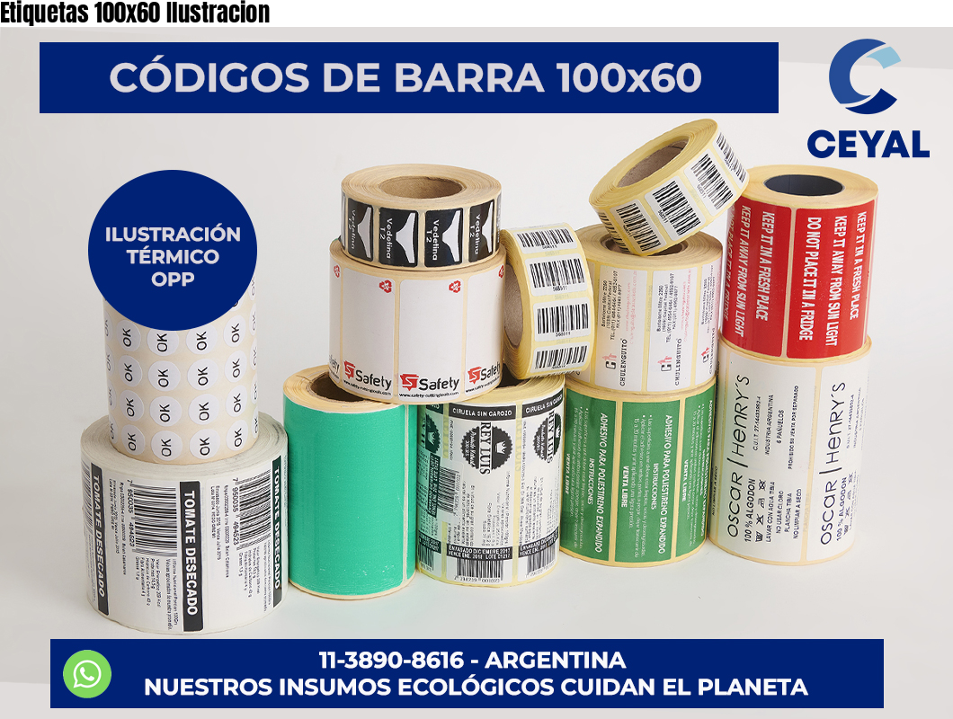 Etiquetas 100×60 Ilustracion