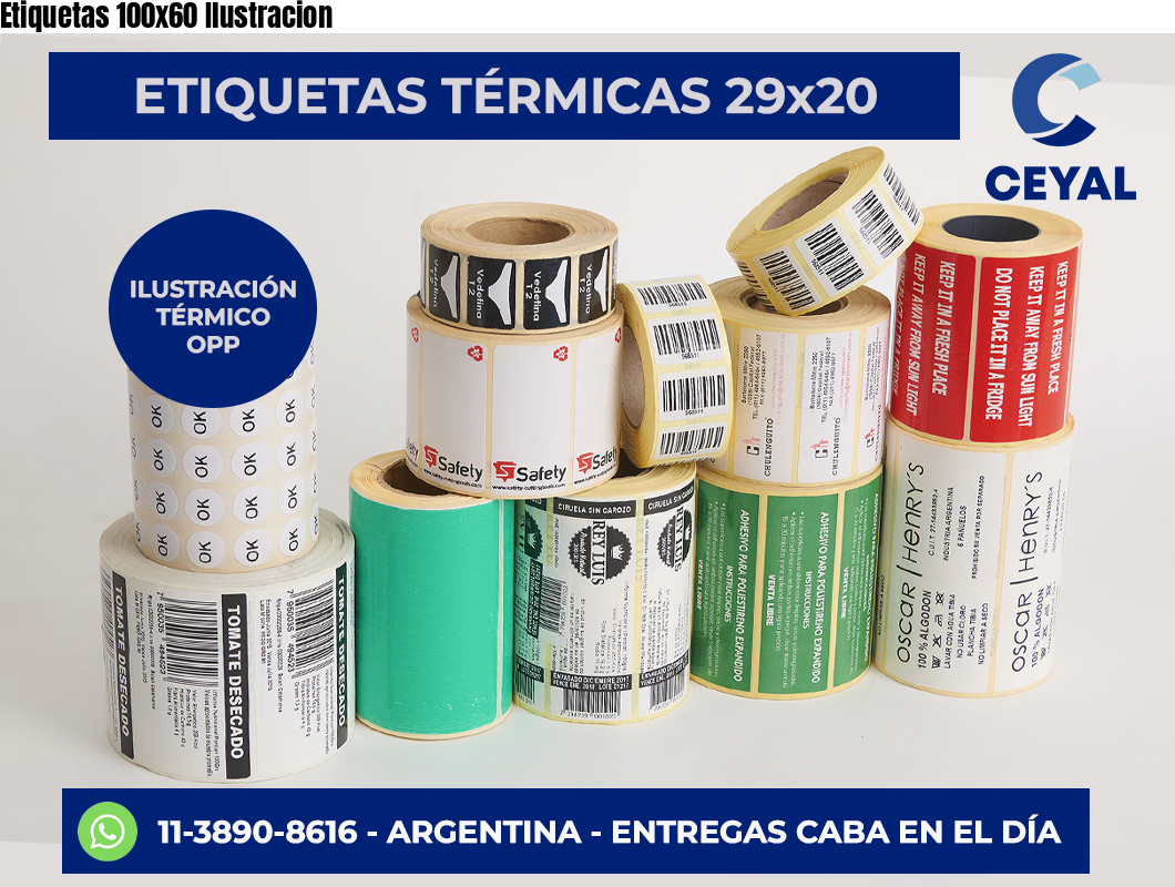 Etiquetas 100×60 Ilustracion