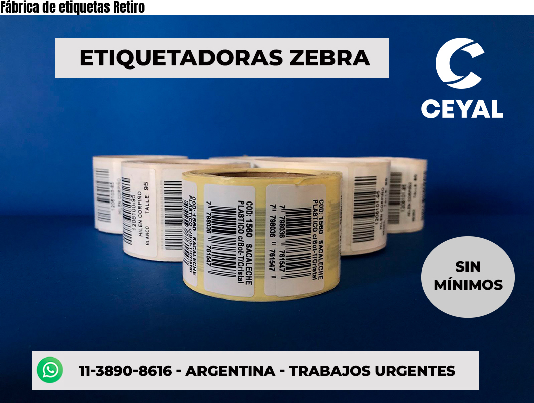 Fábrica de etiquetas Retiro