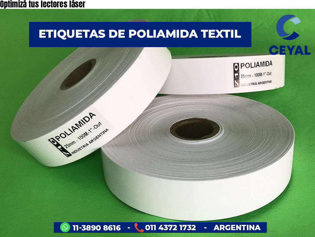 Optimizá tus lectores láser