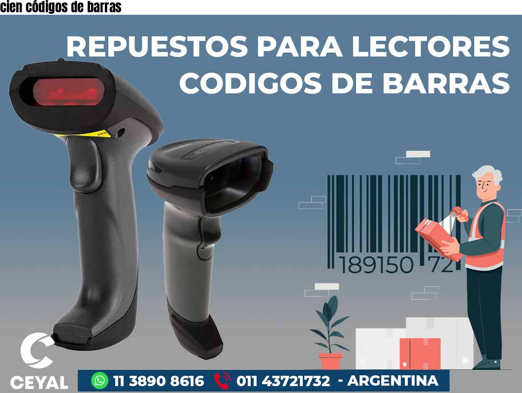 cien códigos de barras