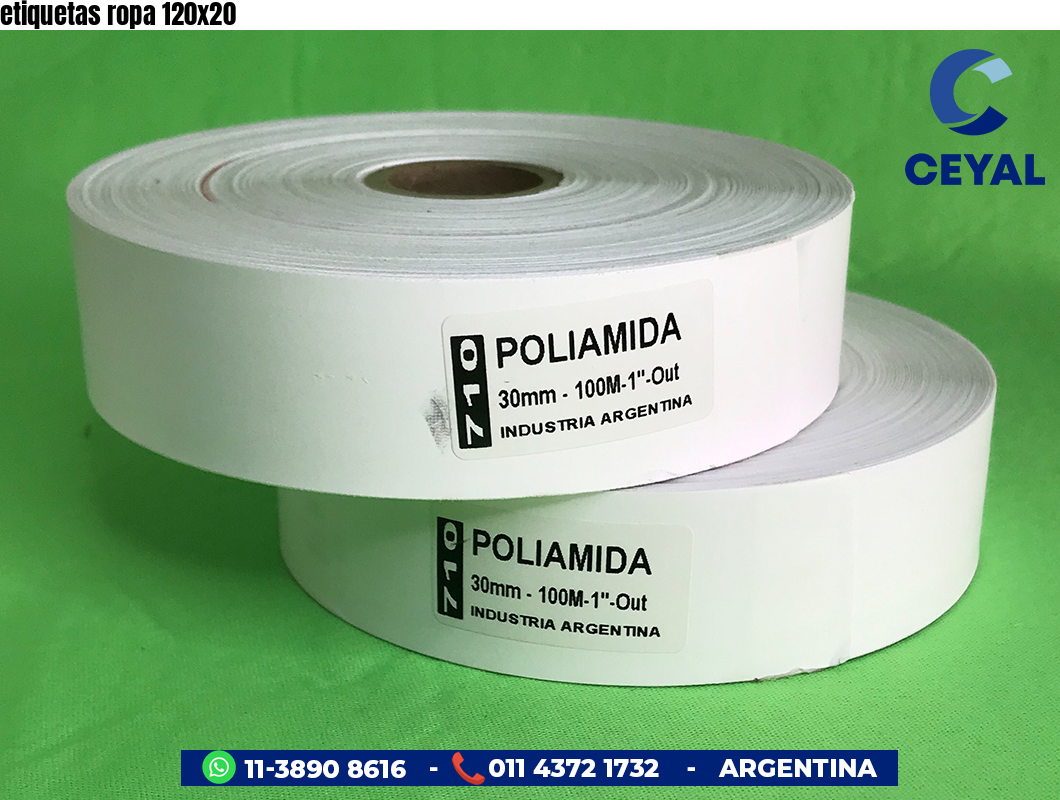 etiquetas ropa 120×20