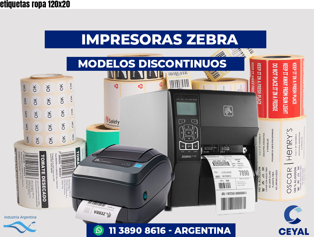 etiquetas ropa 120x20