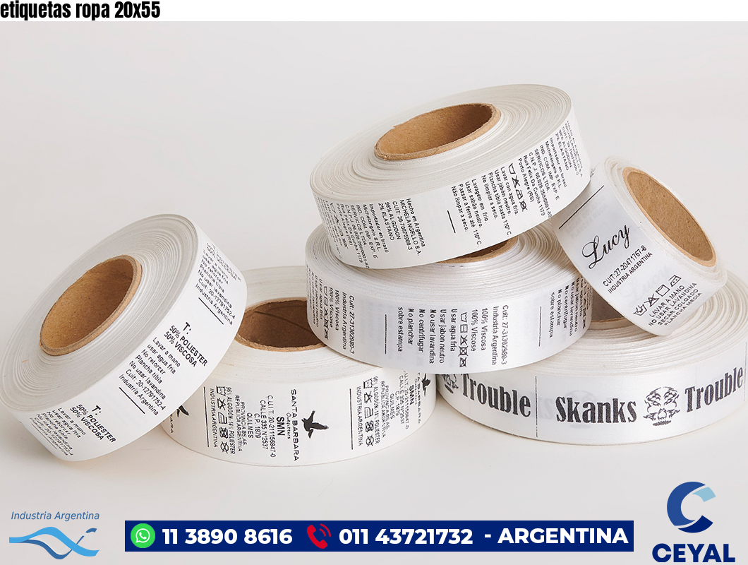 etiquetas ropa 20×55
