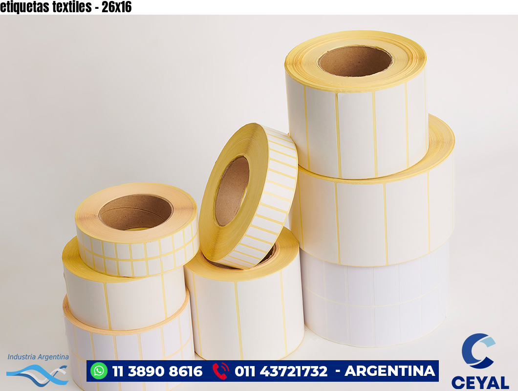 etiquetas textiles - 26x16