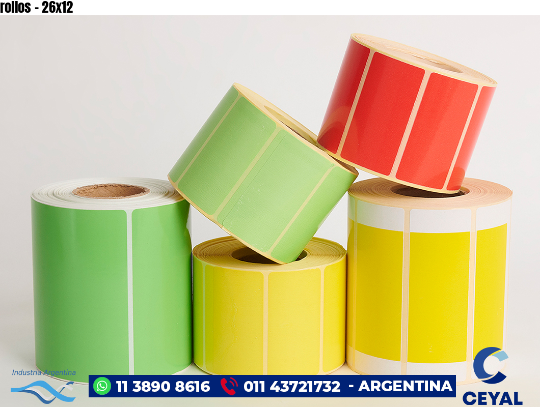 rollos - 26x12