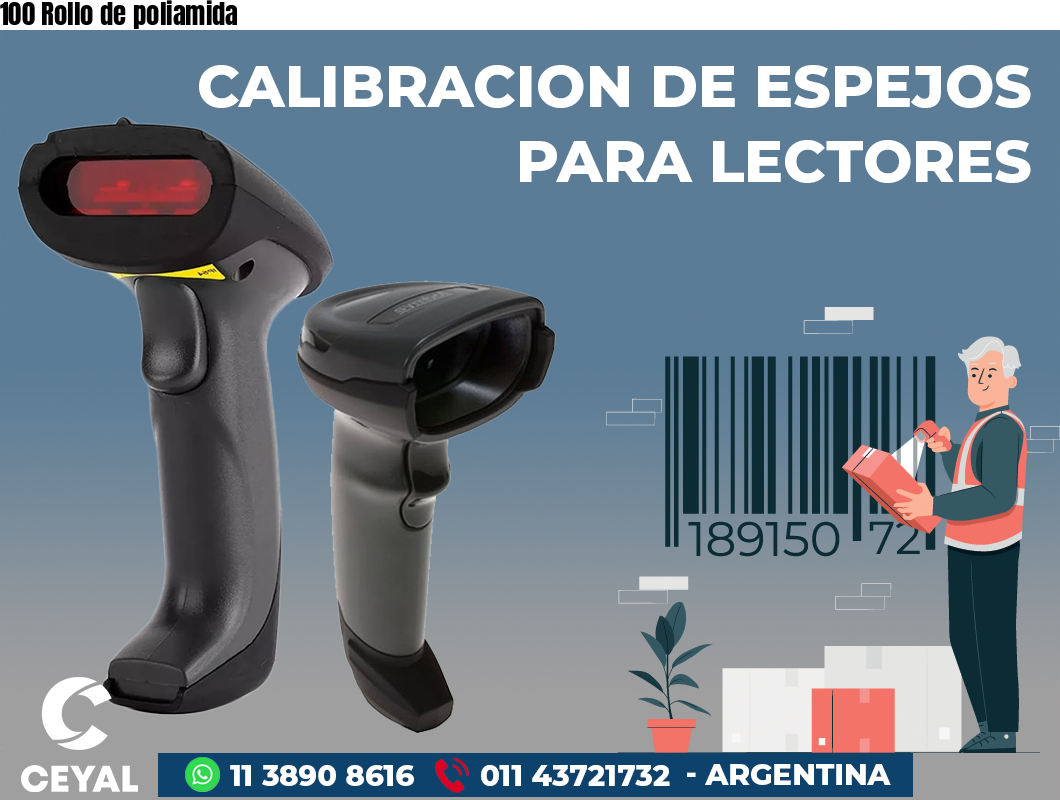 100 Rollo de poliamida